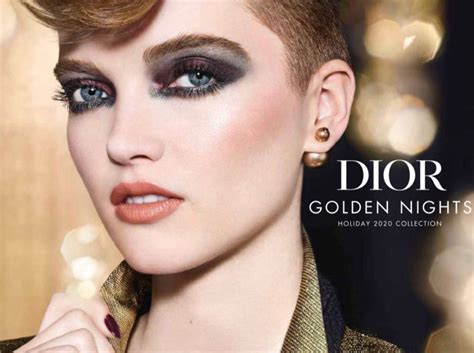 dior golden snow packaging|Dior Backstage Golden Nights Holiday 2020 Collection.